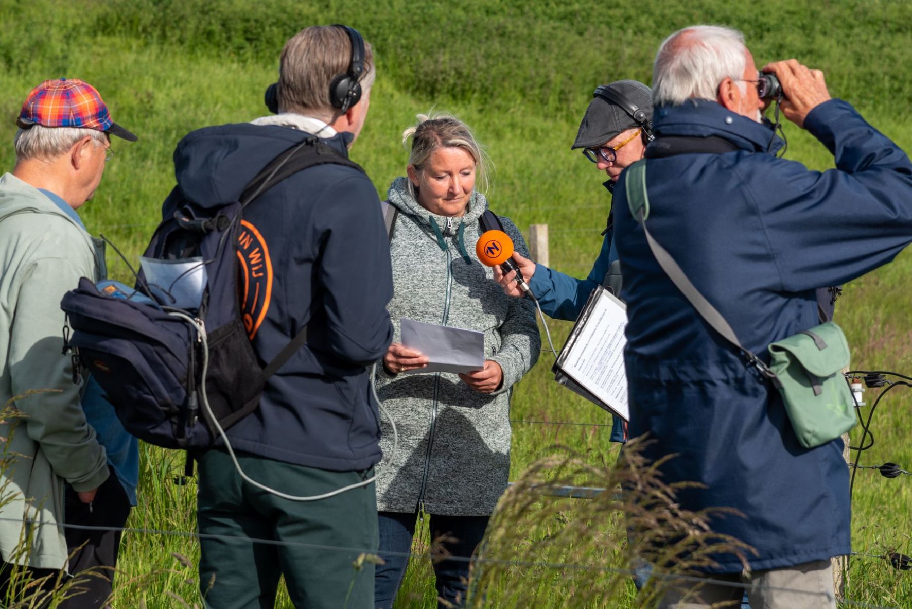 Met de Noordmannen op de dijk