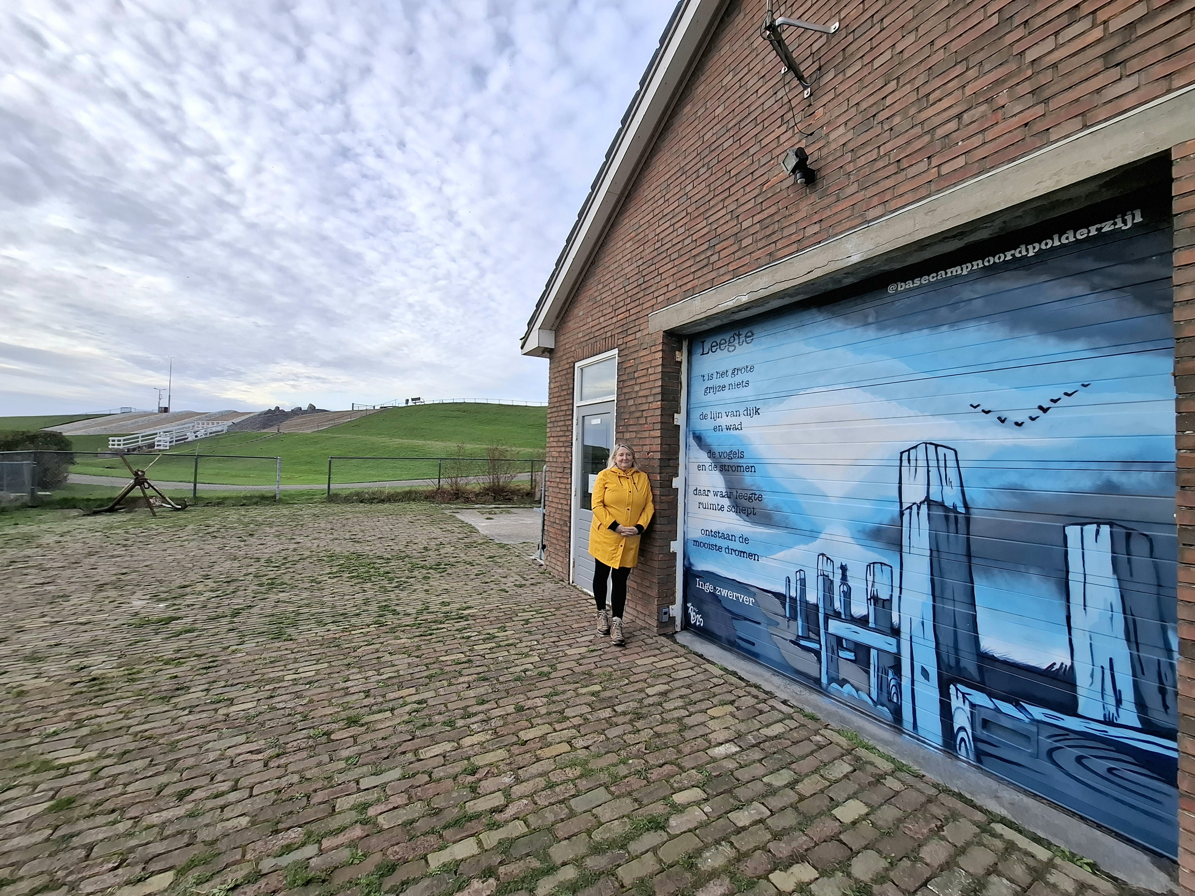 Buitengedicht bij Noordpolderzijl